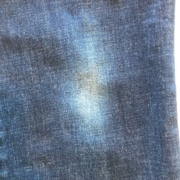 CABI Skinny Dark Wash Low Rise Stretch Blue Denim Jeans Womens 2 - Picture 7 of 10